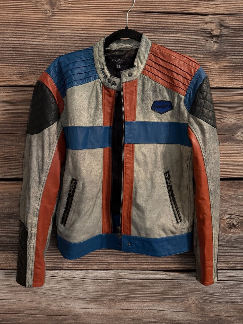 Muubaa Racing Moto Jacket Size L - Picture 8 of 16